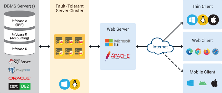 Accessing Client-Server Solution over the Internet